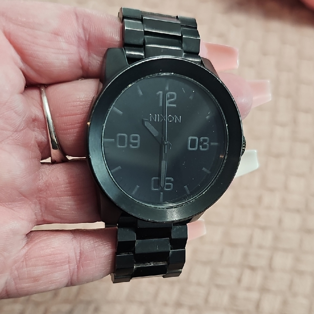 Nixon Midnight Black Timepiece